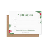 Christmas Printed Gift Card